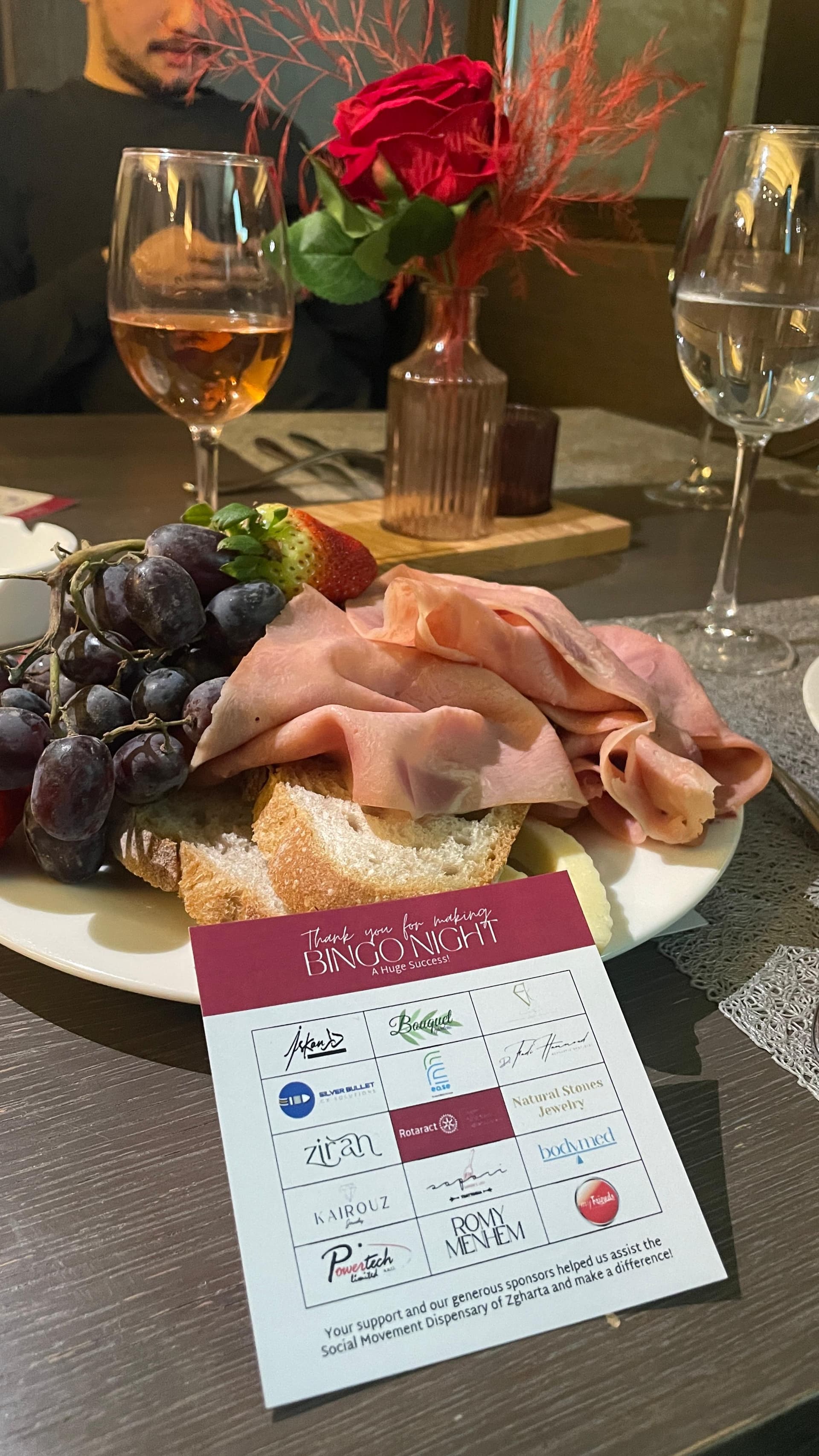 Cheese & Wine Bingo Night 2.0